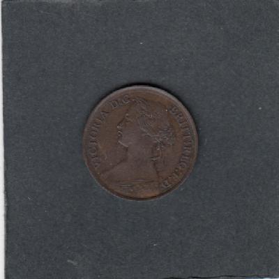 Beschrijving: 1 Farthing  VICTORIA 